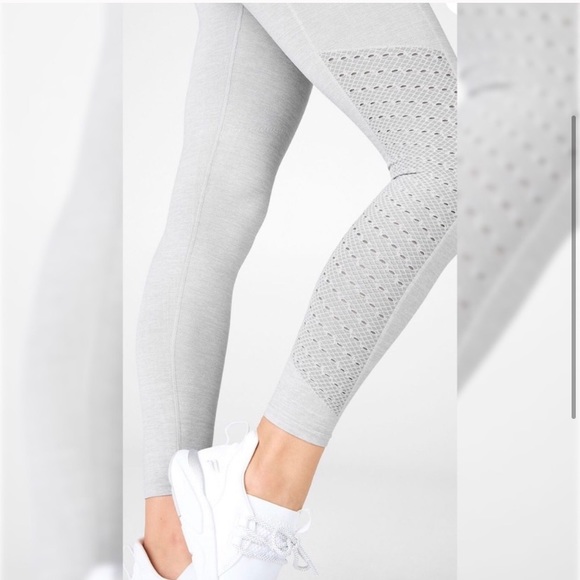 **SOLD** NWT Fabletics Sync High-Waisted Perforated 7/8 - Picture 2 of 3